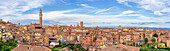 Panorama von Siena, Toskana, Italien