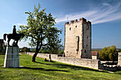 Burgruine Nagyvázsony, Landkreis Veszprém, Ungarn