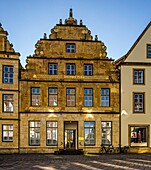 Battighaus at Alter Markt in the old town of Bielefeld, Teutoburg Forest, North Rhine-Westphalia, Germany