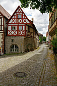 Historischer Ortskern in Marktbreit am Main, Landkreis Kitzingen, Unterfranken, Franken, Bayern, Deutschland