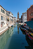 Rio San Barnaba. Venedig, Venetien, Italien