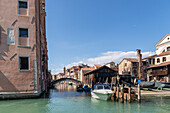 Squero di San Trovaso. Venedig, Venetien, Italien