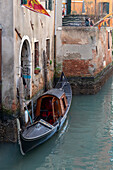 Ancient gondola. Venice, Veneto, Italia