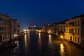 Canal Grande by night. Venice, Veneto, Italia