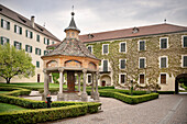 Neustift Monastery, Brixen, South Tyrol, Italy, Alps, Europe