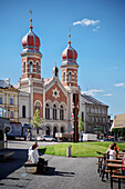 Great Synagogue (Velká synagoga) in Pilsen (Plzeň), Bohemia, Czech Republic, Europe