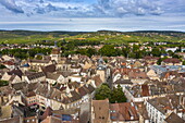 Blick auf Beaune, Côte-d'Or, Bourgogne-Franche-Comté, Frankreich