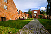 Ruins of the Sankt-Johanniskloster in the World Heritage and Hanseatic City of Stralsund, Mecklenburg-West Pomerania, Germany