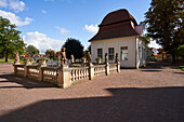 Historical spa facilities in the Goethe town of Bad Lauchstädt, Saalekreis, Saxony-Anhalt, Germany