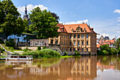 Internationales Künstlerhaus Villa Concordia in der UNESCO-Weltkulturerbestadt Bamberg, Oberfranken, Franken, Bayern, Deutschland