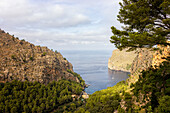 View of Sa Calobra Bay, Mallorca, Spain