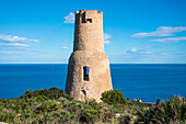 Denia, Costa Blanca, Roman watchtower, on Cabo San Antonio, Spain