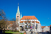 Augsburg Dom, romantische Straße, Bayern, Deutschland