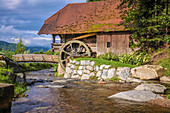 Old Black Forest Mill in Hofstetten, Black Forest, Baden-Württemberg, Germany