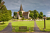 St Andrew Village Church in Alfriston, East Sussex, England