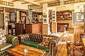 Historic pub in the village of Slaugham, West Sussex, England