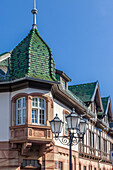 Historic house on the market square of Bad Homburg vor der Höhe, Taunus, Hesse, Germany