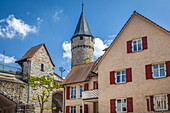 Hexenturm in der Altstadt von Bad Homburg vor der Höhe, Taunus, Hessen, Deutschland