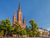 Marktkirche, Wiesbaden, Hessen, Deutschland