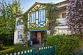 Old captain's house in Sassnitz on Ruegen, Mecklenburg-West Pomerania, Northern Germany, Germany