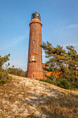 Leuchtturm Darßer Ort, Mecklenburg-Vorpommern, Ostsee, Norddeutschland, Deutschland