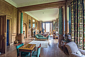 Great Drawing Room at Ardanaiseig Castle Hotel, Kilchrenan, Argyll and Bute, Scotland, UK
