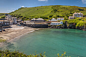 Port Isaac harbour, Cornwall, England