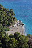 Kastani beach on the south coast of Skopelos island, Northern Sporades, Greece