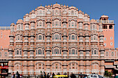 India , Jaipur Palace of Winds , only through the facades were the Mughal wives allowed to look outwards