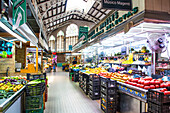 Valencia , Mercado Central , Central Market , Verduras , Vegetable Department , Spain