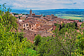 View of Massa Marittima, Tuscany, Italy