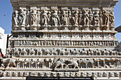 Indien, Udaipur, Rajasthan, Jagdish Tempel mit höchster Steinmetzkunst