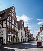 Half-timbered houses in the old town of Lemgo, North Rhine-Westphalia, Germany