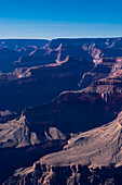 Der Grand Canyon vom South Rim in Arizona aus gesehen, USA