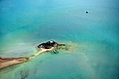 Aerial photo, Long Island, Bahamas