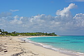 Einsamer Strand bei Hope Town, Elbow Cay, Abaco Islands, Bahamas