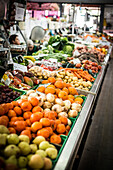 fruit market, tavira, algarve, january 2023