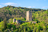 Oberburg, Manderscheid, Eifel, Rhineland-Palatinate, Germany