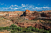 View of The Grand Staircase of Escalante national monument, nmear Escalante Utah