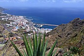 View of Santa Cruz from the Iglesia de la Concepcion, La Palma, Canary Islands, Spain