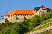 Schloss Neuenburg bei Freyburg an der Unstrut, Burgenlandkreis, Sachsen-Anhalt, Deutschland\n