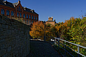 View to Moritzburg Castle in Zeitz, Burgenlandkreis, Saxony-Anhalt, Germany