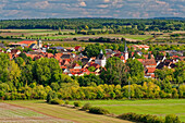 Weinlage Maustal near the wine village of Sulzfeld am Main, district of Kitzingen, Lower Franconia, Franconia, Bavaria, Germany