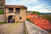 Burgsteige in Tübingen, Baden-Württemberg, Deutschland