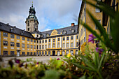 magnificent courtyard of the Heidecksburg, Rudolstadt, district of Saalfeld-Rudolstadt, Thuringia, Germany, Europe