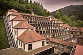 Museum Junghans Terrassenbau, Schramberg, Schwarzwald, Baden-Württemberg, Deutschland, Europa