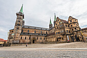 Cathedral in Bamberg, Upper Franconia, Bavaria, Germany