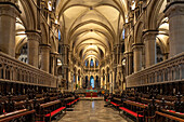 Interior of Canterbury Cathedral, England, United Kingdom, Europe
