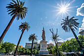 Bastia, Place Saint Nicolas, Statue de Napoleon Bonaparte, Korsika, Frankreich, Europa