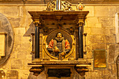 Denkmal für John Jones Alderman in der Kathedrale von Gloucester, England, Großbritannien, Europa 